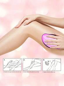 1PC Manual Hair Remover Nano Hair Remover Does Not Hurt The Skin Hair Remover Foot Calluses Dead Skin Soles Heel Foot Remover Men And Women Hair Removal Magic - Multicolor - View 7