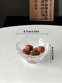 1件极简冰川水果盘，高端家居茶点盘，创意水果盘零食托盘 - 無色 - 查看 8