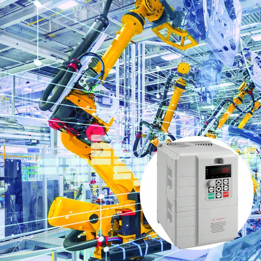 VFD 10HP, 7.5KW, 34A, 1 Phase 220V-240V Input To 3 Phase 220V-240V Output Variable Frequency Drive, 0-400Hz VFD For AC Motor Speed Control - 10HP - View 1