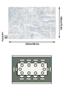1 buah Karpet/Keset Kamar Mandi/Keset Pintu/Pejalan Kaki Bertekstur Ombre Lembut Bergaya Abstrak Modern, Cocok untuk Kamar Mandi, Dapur, Pintu Masuk, Lorong, Samping Tempat Tidur, Ruang Tamu, Kamar Tidur, Dapat Dicuci dengan Mesin, Dekorasi Rumah - MultiWarna - View 15