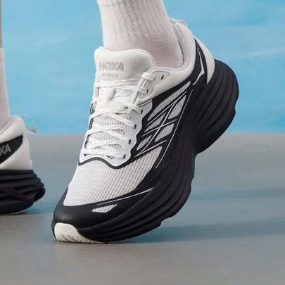 Hoka Unisex Bondi 8 TS Caged Running Shoes, Outdoor Sports Pants, Comfortable Casual Shorts 1155391-FLCK