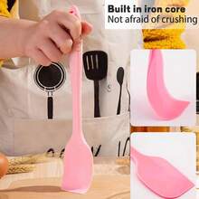 5pcs Cake Cream Spatula, Butter Scraper, Cheese Scraper, Heat-Resistant Silicone Scraper For Cooking Baking Mixing, Kitchen Baking Tools - View 8