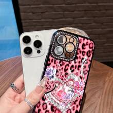 Juicy Leopard Print Phone Case Compatible With Samsung Phone Cases Compatible With  12, 13, 14, 15 Pro,  14 Plus,  15, 16 Pro Max,  17,  17 Pro,  17 Pro Max, And  17 Air Made Of TPU Material, Anti-Slip And Drop-Proof, Stylish And Fashionable, Luxurious And High-End, With A Built-In Lens Protector A Perfect Gift For Yourself, Family, Friends, And Lovers - Màu đen LB44 - Xem 6