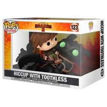 Funko POP Rides Deluxe How To Train Your Dragon 2 - Hiccup With Toothless No. 123 - Collectible Vinyl Figure - Rider And Night Fury Dragon - Official Product - Gift For Collectors - Multicolor - View 3