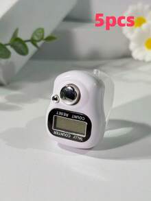 Mini Electronic Finger Counter/Ring-Shaped Manual Counter, Random Color Tasbih, Compact And Cute, Easy To Use And Operate, Suitable For Counting Prayers, Workouts, Business Activities, Customer Flow Statistics, Etc. - Multicolor - View 28