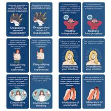 52张灵性疗愈卡、积极肯定卡、自我关怀情绪卡，圣诞节和情人节节日礼物 - 彩色 - 查看 8