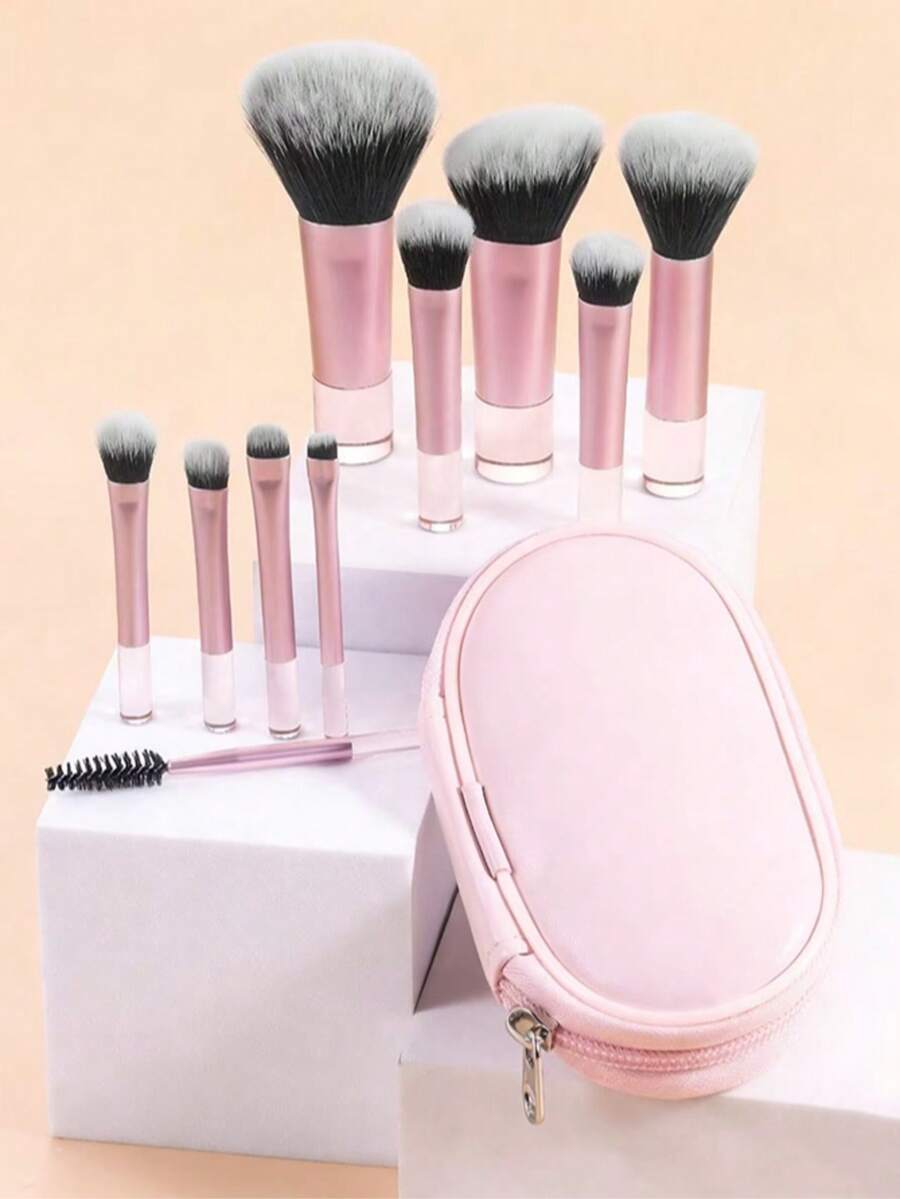 10件套经典多功能化妆刷套装，化妆工具，化妆刷套装，化妆刷套装，化妆刷套装，全套化妆刷，化妆刷套装，全套化妆工具，刷子套装，化妆刷套装，化妆礼盒套装