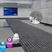 Roller Blinds, Curtains, Shading, Heat Insulation, Sun Protection, Kitchen, Bathroom, Bedroom, Balcony, Office, Shading, Waterproof, Hand Pulled Type - Grey - View 1