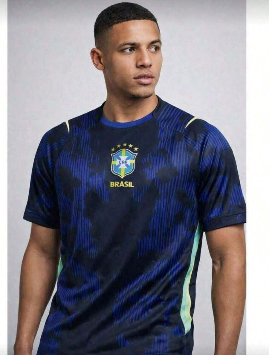 Brazil 2026 Jersey - Very Beautiful - New Release - Buy Yours Now! - 藍黑巴西 - 查看 1
