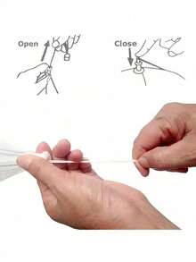 1-Piece Set, White Fly Proof Vegetable Cover, Foldable Mesh Food Cover, Mosquito Proof Dining Table Cover, Household Dining Table Cover, Large Foldable Food Cover, Kitchen And Outdoor Camping Fly Proof Net, Food Cover, Household Vegetable Cover, Dining Table Cover, Sunshade Cover, Household Dining Table Cover, Fly Proof Net - Multicolor - View 7