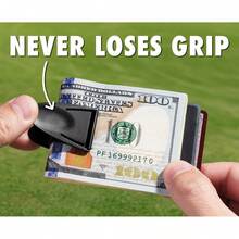 Mini Black Matte Money Clip With Forever Warranty - 1 - View 8