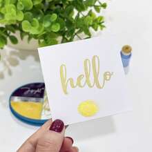 Metallic Pigment Ink Pad Stamping Tools For Clear Stamps Scrapbooking Handmade Craft Art Paint Ink Pad - Ink Pad - View 4