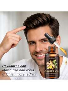 30毫升生姜护发精华。深层滋养头皮，有效防止脱发，激活毛囊，令秀发更浓密更长，强健发根，并滋润秀发。适合细软发质。 - 30毫升 - 查看 3