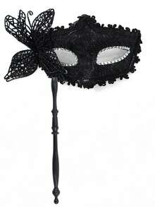Mặt nạ hóa trang nữ có tay cầm, mặt nạ nửa mặt dùng cho tiệc tùng, phù hợp cho Halloween, mặt nạ hóa trang họa tiết hoa, phụ kiện mặt nạ nửa mặt thời trang cho tiệc tùng, lễ kỷ niệm, biểu diễn, phù hợp cho nhiều lễ hội và sự kiện, bí ẩn, món quà tuyệt vời cho Ngày Valentine, Giáng sinh, Halloween. - Nhiều màu - Xem 11