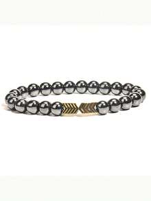 1pc Unisex Magnetic Bracelet, Helps Boost Immunity, Relieve Joint Arthritis And Carpal Tunnel Pain, Magnetic Therapy Slimming Anklet To Promote Blood Circulation - Multicolor - View 4