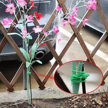 Amarração reutilizável para plantas de jardim, fita flexível para torcer galhos, arame resistente e macio para decoração de jardinagem. - A - Ver 6