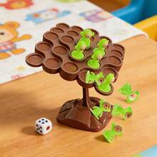 Juguetes de entrenamiento de equilibrio de enfoque, árbol de equilibrio de mono, juguetes para niños, juego de mesa interactivo para padres e hijos TDKP - Un color aleatorio - Ver 6