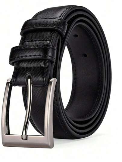 Erkek Kemeri - Klasik Siyah, İş ve Günlük Kullanıma Uygun, Metal Tokalı, İş ve Boş Zaman Aktiviteleri İçin Mükemmel Hediye, Tek Tokalı, Resmi Kemer, Sonbahar/Kış Aksesuarı, Gençler, Genç Erkekler, Günlük Kullanım, Dış Mekan, Spor, Tatil, Mezuniyet Hediyesi, Doğum Günü Hediyesi, Günlük Giyim İçin Uygundur