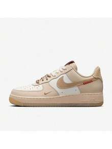 Nike Air Force 1 Low CNY Women's Low-Top Sneakers - White Brown - View 5