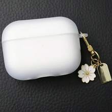 Funda protectora de silicona suave y transparente mate minimalista para AirPods de 3ra generación y Pro, funda protectora para auriculares inalámbricos Bluetooth 1/2 - transparente - Ver 2