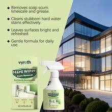 Hard Water Stain Remover, Multi-Purpose Cleaning Agent For Windows, Tiles, Soap Scum And Limescale - 237ml - View 9