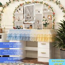 Vanities & Vanity Benches - White - View 3
