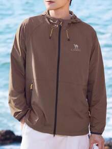 CAMEL CROWN Women's Sun Protection Hooded Lightweight Fishing Jacket - Cocoa Brown - View 3