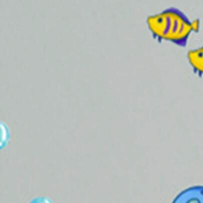 Glow-In-The-Dark Underwater World Cartoon Animal Sea Turtle & Whale Wall Decals, Self-Adhesive Luminous Wall Stickers Decor
