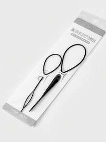2pcs Black Fashion Hair Braiding Tool, Hair Styling Accessories Hair Tool Kit - Black 2 Piece Set - View 2
