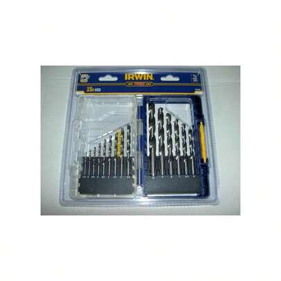 Irwin IW3031501 HSS Pro Drill Bit Set, 15piece Drill Set Free Uk Post New
