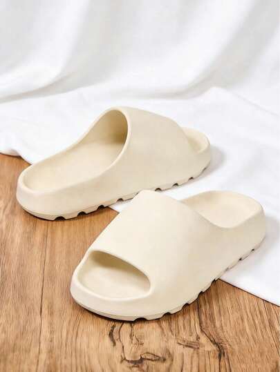 休闲轻便可调节情侣拖鞋，夏季浴室防滑防臭EVA室内拖鞋，男女通用