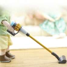 1 Bộ búp bê - Mô hình nhà búp bê thu nhỏ, máy hút bụi mini bằng nhựa, vật trang trí cảnh thu nhỏ, mô hình nhà búp bê sáng tạo, phụ kiện dọn dẹp và trang trí, vật phẩm sưu tập thu nhỏ. - Nhiều màu - Xem 2