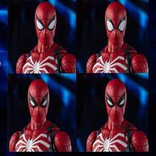 SHFiguarts Figuarts PS-4 Game Version SHF Peter Parker Minimalist Style Hero Action Figure Toy Gift - Multicolor - View 4