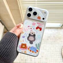 Cartoon Pet Phone Back Sticker Suitable For IPhone 17 Pro Max, No Residue, Easy To Replace, Cute Style - Clear - View 9