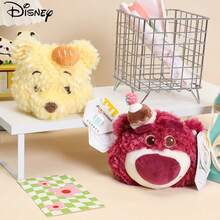 Disney 授权史迪奇毛绒背包，小熊维尼，奇奇蒂蒂毛绒玩具，斜挎包，玩偶，卡包，节日礼物 - 彩色 - 查看 4