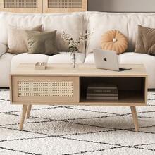 Coffee Tables - Natural Wood + MDF - View 8