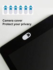 Smartphone Camera Lens Privacy Cover And Dust Plug Set, Suitable Compatible With Apple Devices, Sliding Privacy Lens Cover, Applicable To Laptops/Tablets/Phones, Lens Protection, Sliding Cover Design Suitable For Privacy-Conscious Users And Tech Enthusiasts - Multicolor - View 3