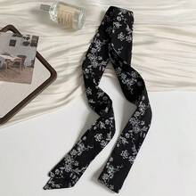 1/2pcs Vintage Neck Tie Polka Dot Scarf, Premium Long Ribbon Fashion Versatile Necktie Hairband Waist Belt Bag Accessory (Slight Color Difference May Exist Between Batches) - Multicolor - View 6