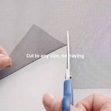DIY Nano Mesh Screen/Invisible Window Mosquito & Dust Proof Net, Self-Installation For Home & Outdoor, Anti-Insect Net - White - View 9