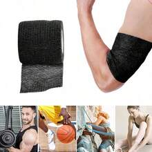 1/6/12/24 pezzi Bende elastiche autoadesive, nastri sportivi colorati, forniture per tatuaggi, Ognissanti e vacanze, bende per animali domestici, nastri per caviglie, nastri antiscivolo per tatuaggi, bende elastiche per tatuaggi, impugnature per tatuaggi, adatti per principianti ed esperti artisti di tatuaggi, forniture di pronto soccorso - Multicolore - Visualizzare 4