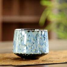 200ml Ceramic Crackle Glaze General's Cup, Coffee Mug - Multicolor - View 11