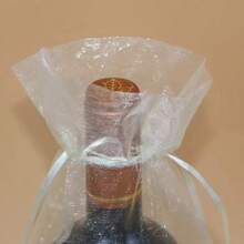 10 Túi đựng rượu bằng vải gạc trắng, túi quà tặng rượu bằng lưới trong suốt, túi bọc chai, túi dây rút kiểu váy Giáng sinh, hộp bảo vệ rượu khi đi du lịch, hộp đựng chai rượu chống rò rỉ, hộp đựng chai rượu an toàn, bảo vệ chai rượu khi đi du lịch bằng ô tô, túi bảo vệ hành lý. - Xem 5