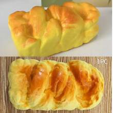 挤压软面包玩具，减压慢回弹挤压玩具，办公室减压玩具，生日/圣诞节/万圣节/愚人节礼物，完美礼物 - 彩色 - 查看 9