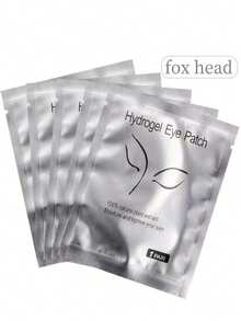 [100% Silk] 50/30 Pairs Eyelash Extension Patches, Non-Woven Fabric Eye Beauty Makeup Eye Mask Stickers - Silver - View 5