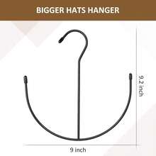 1个皮带收纳架 - U型多功能皮带挂架 - 不锈钢实心金属粉末涂层整理架 - 领带围巾架 - 黑色 - 查看 2