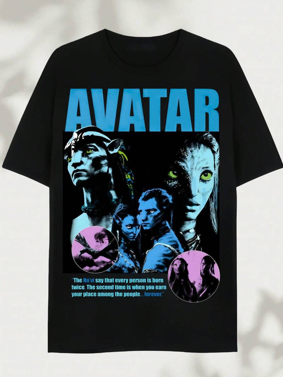 Koszulki męskie - Czarne - Zobacz 1