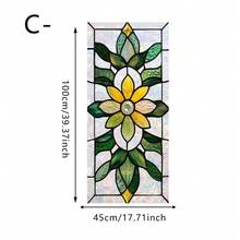 1/6 miếng phim dán kính cửa sổ họa tiết hình học tối giản phong cách retro, làm bằng nhựa PVC, có thể tái sử dụng, thích hợp trang trí phòng tắm, phòng ngủ, văn phòng, phòng ăn và ban công. - Bộ lọc màu hình học - Xem 16