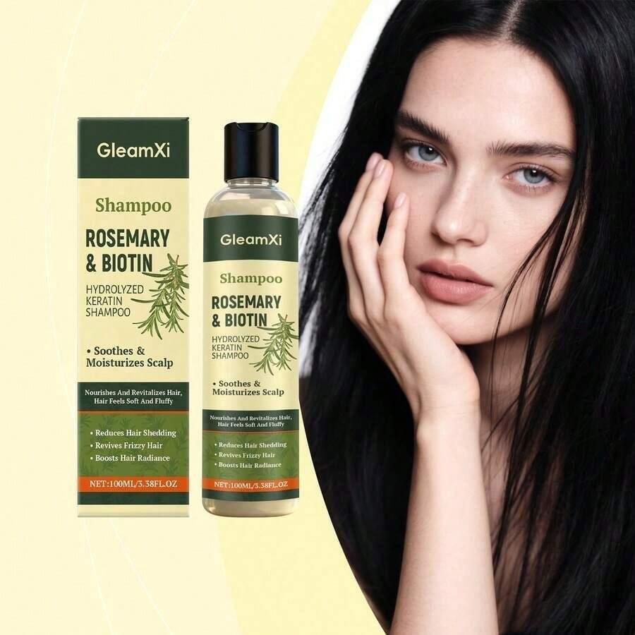 100毫升迷迭香洗发水和护发油，保湿滋养，令秀发亮泽，清爽头皮，日常护理/放松，植物萃取，温和不刺激，净化空气 - 多樣化香型 - 查看 1