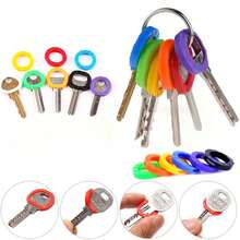 2/10/20/3pcs Estilo Aleatorio - Funda de Llave de Silicona Colorida con Forma de Flor, Funda Protectora Elástica para Llaves, Múltiples Colores Disponibles, Previene que las Llaves se Ensucien y se Dañen - Multicolor - Ver 7