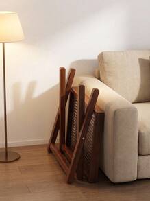 Bàn phụ gấp, Tủ phụ ghế sofa phòng khách, Khay đựng đồ, Bàn phụ, Bàn trà di động, Khay trà, Bàn ngoài trời - Nhiều màu - Xem 2
